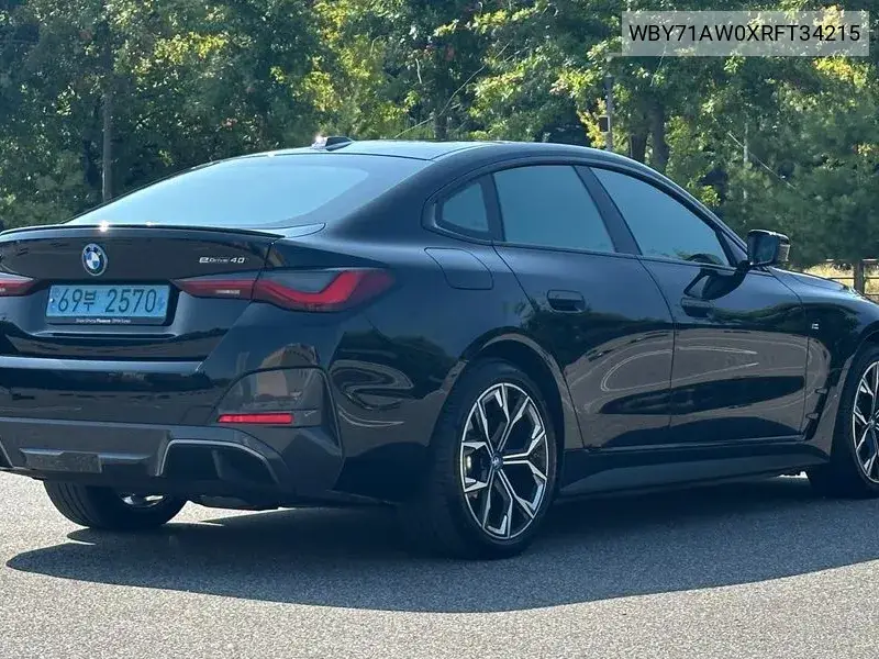 2024 BMW I4 VIN WBY71AW0XRFT34215 — фото 2