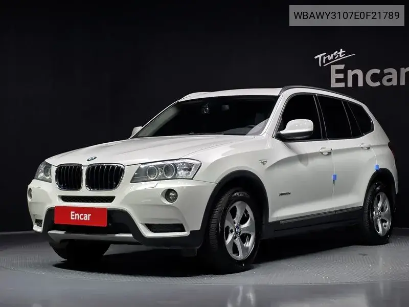 BMW X3 2014, VIN WBAWY3107E0F21789