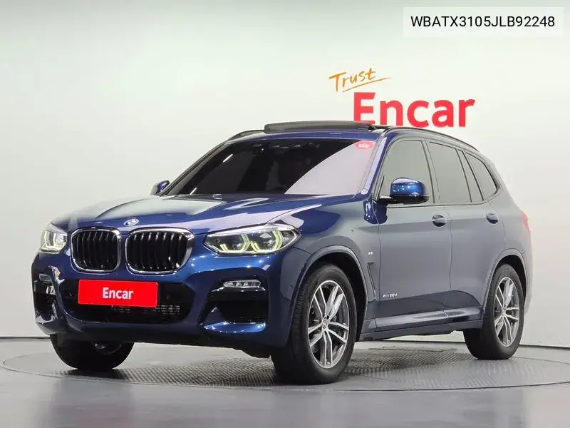 BMW X3 2018, VIN WBATX3105JLB92248