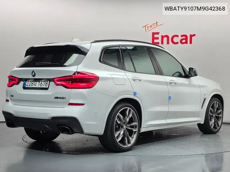 BMW X3 2021, VIN WBATY9107M9G42368