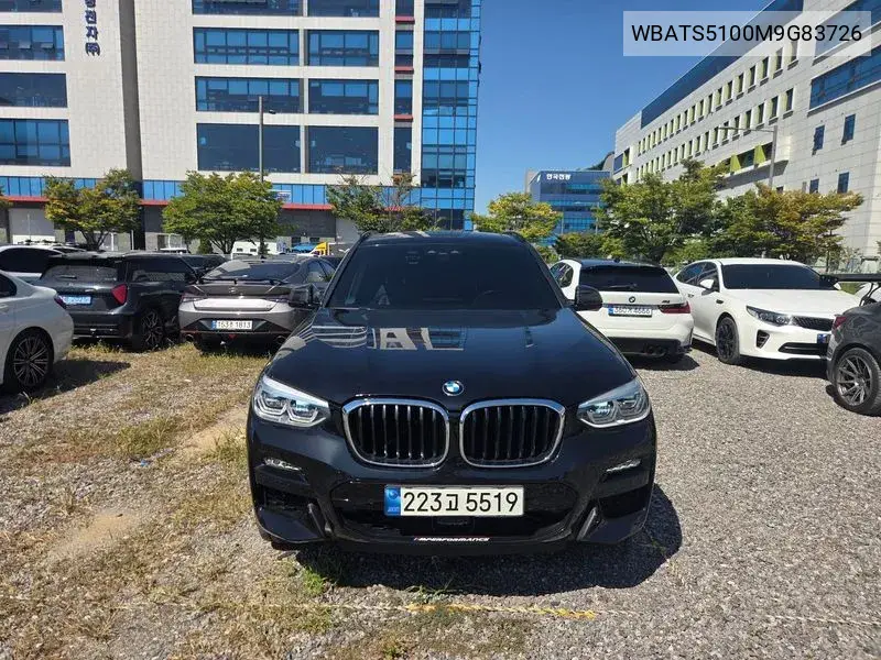 BMW X3 2021, VIN WBATS5100M9G83726