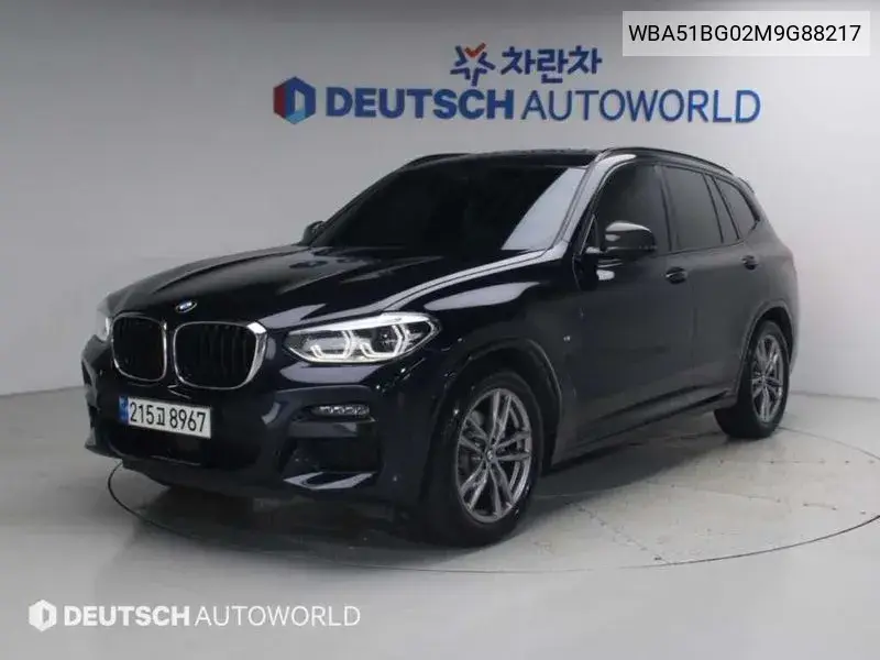 BMW X3 2021, VIN WBA51BG02M9G88217