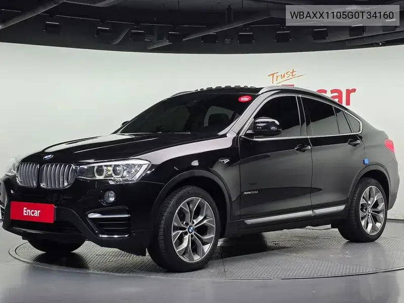 BMW X4 2016, VIN WBAXX1105G0T34160