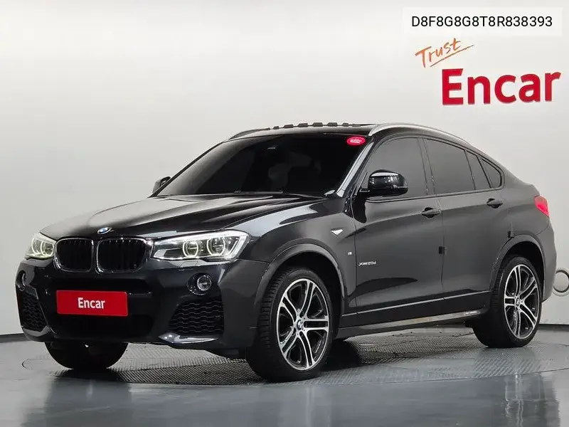 BMW X4 2018, VIN D8F8G8G8T8R838393