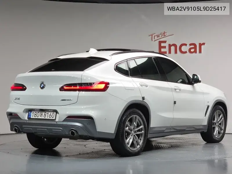 BMW X4 2020, VIN WBA2V9105L9D25417