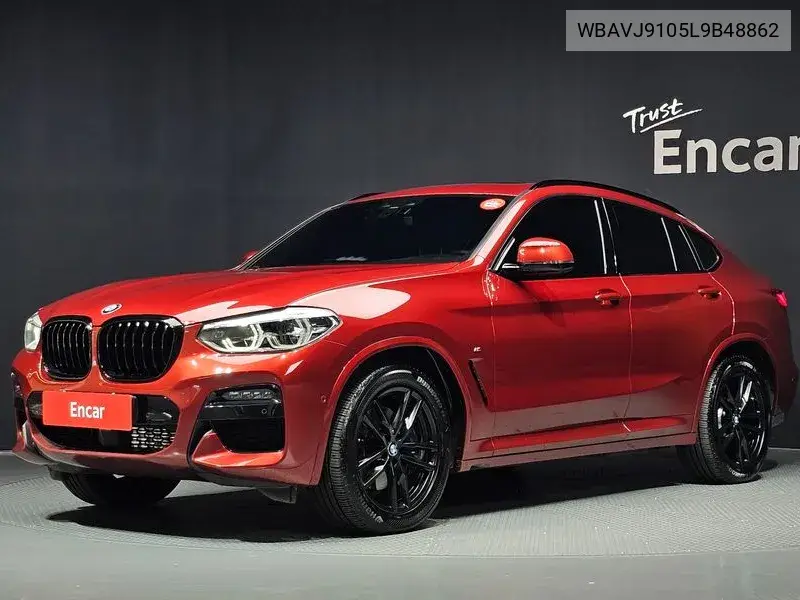 BMW X4 2020, VIN WBAVJ9105L9B48862