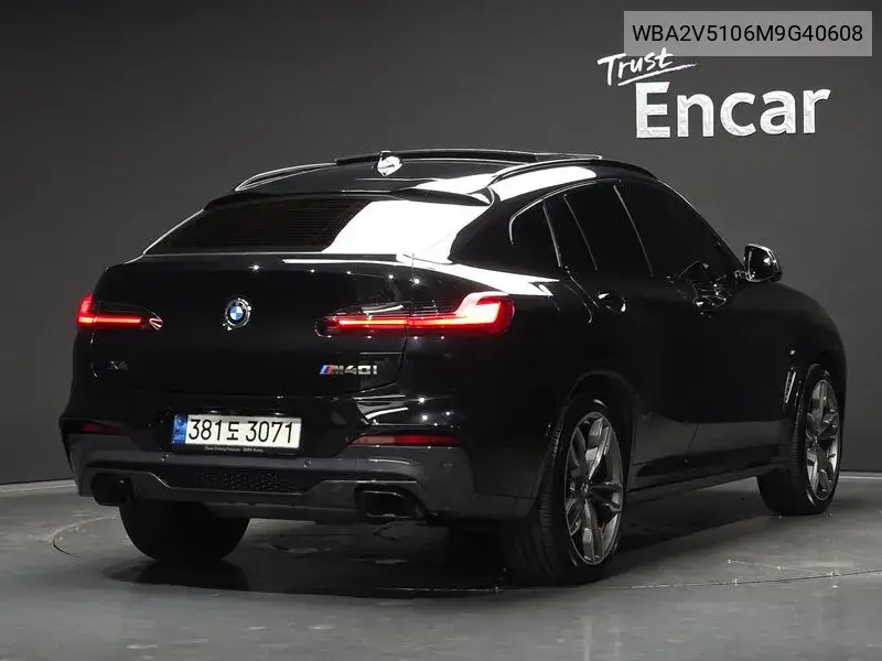 2021 BMW X4 VIN WBA2V5106M9G40608 — фото 2