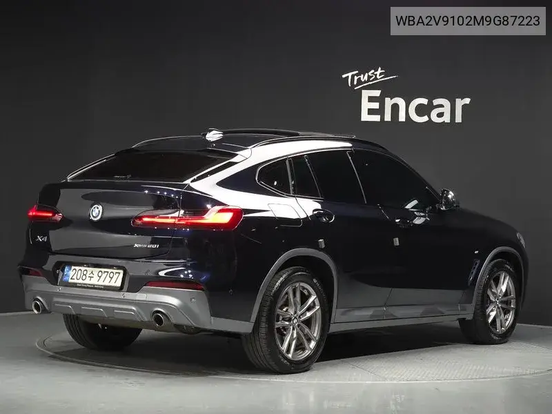 BMW X4 2021, VIN WBA2V9102M9G87223