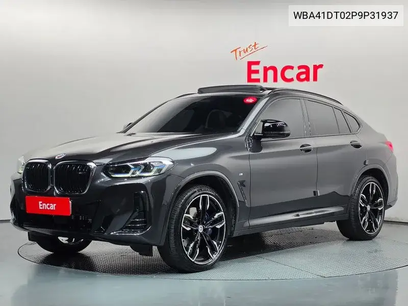BMW X4 2022, VIN WBA41DT02P9P31937