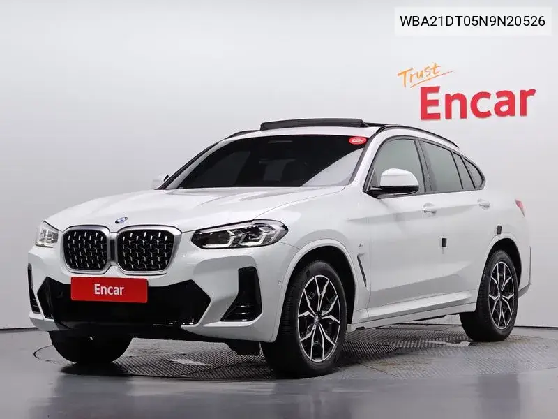 BMW X4 2022, VIN WBA21DT05N9N20526