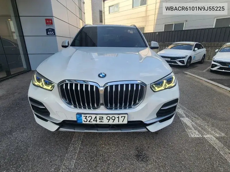 BMW X5 2021, VIN WBACR6101N9J55225
