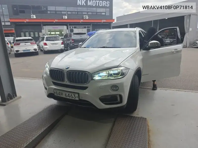 BMW X6 2015, VIN WBAKV4108F0P71814