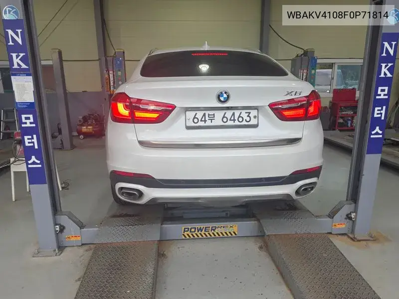 2015 BMW X6 VIN WBAKV4108F0P71814 — фото 2