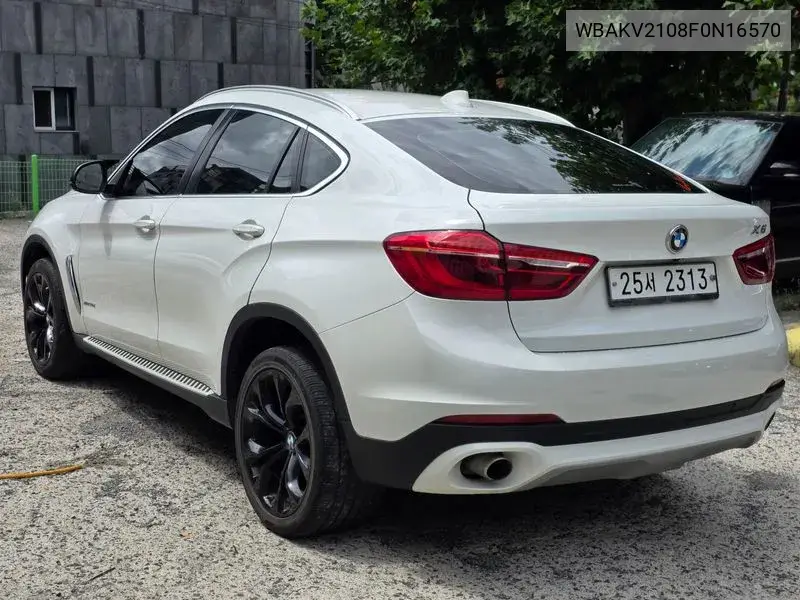 BMW X6 2015, VIN WBAKV2108F0N16570
