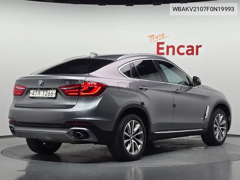2015 BMW X6 VIN WBAKV2107F0N19993 — фото 2