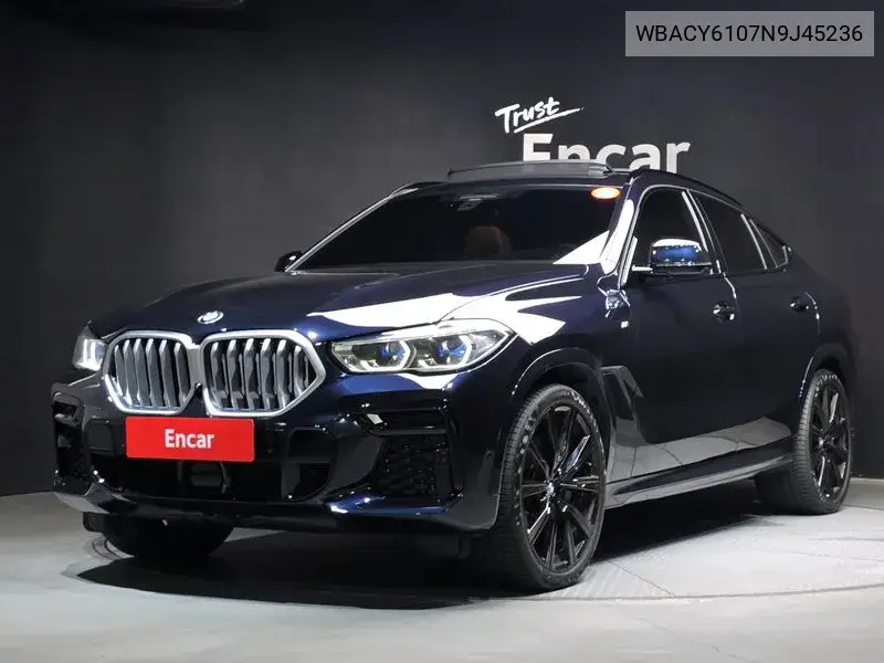 BMW X6 2021, VIN WBACY6107N9J45236
