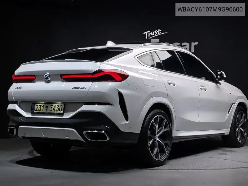 2021 BMW X6 VIN WBACY6107M9G90600 — фото 2