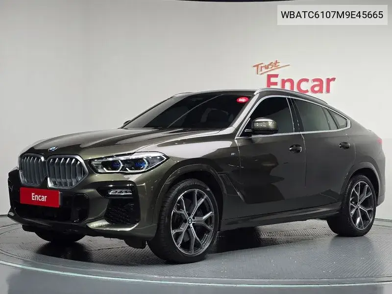 BMW X6 2021, VIN WBATC6107M9E45665