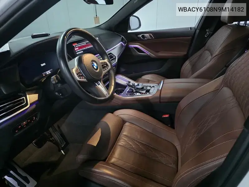 2022 BMW X6 VIN WBACY6108N9M14182 — фото 2