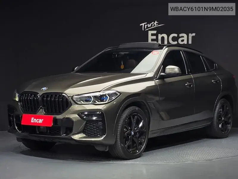 BMW X6 2022, VIN WBACY6101N9M02035
