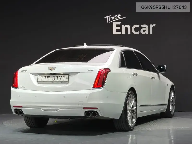 CADILLAC CT6 2016, VIN 1G6K95RS5HU127043