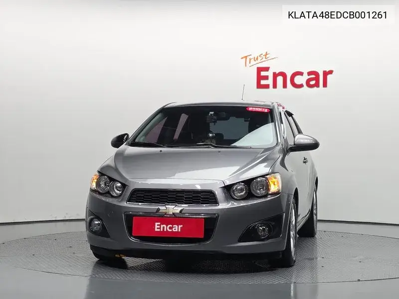 2011 CHEVROLET AVEO VIN KLATA48EDCB001261 — фото 2