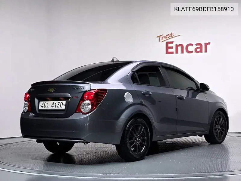 2015 CHEVROLET AVEO VIN KLATF69BDFB158910 — фото 2