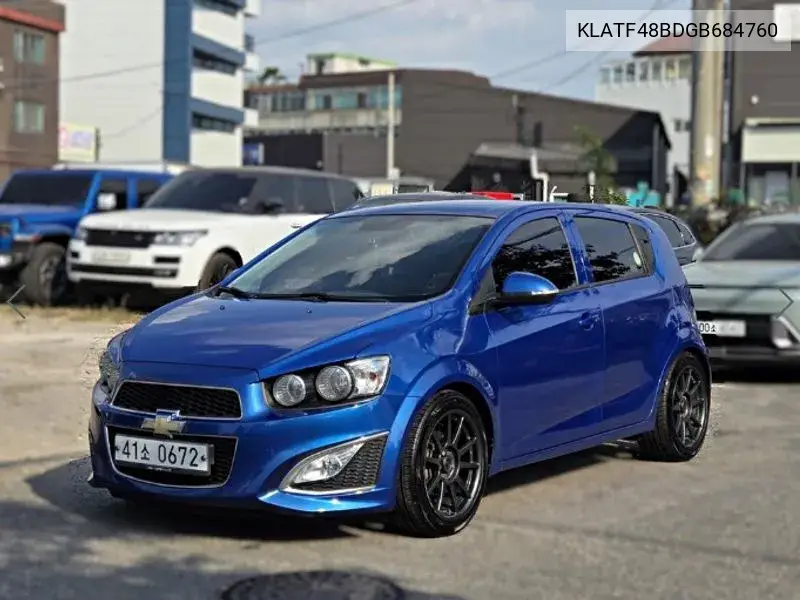 CHEVROLET AVEO 2016, VIN KLATF48BDGB684760
