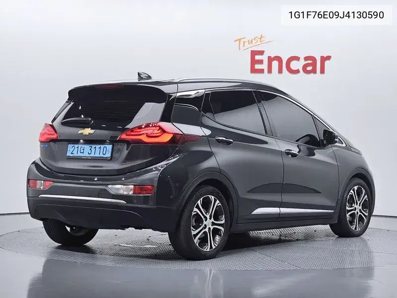 CHEVROLET BOLT 2018, VIN 1G1F76E09J4130590
