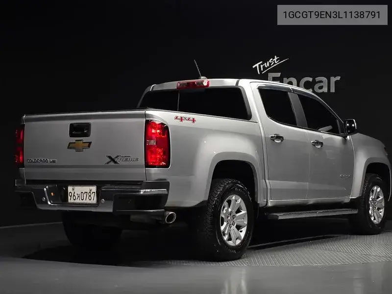 CHEVROLET COLORADO 2019, VIN 1GCGT9EN3L1138791