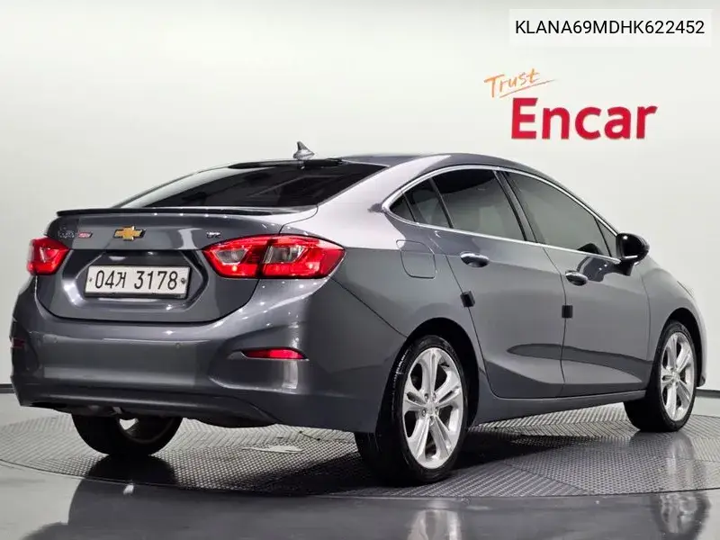 CHEVROLET CRUZE 2017, VIN KLANA69MDHK622452