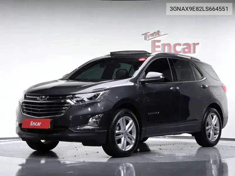 CHEVROLET EQUINOX 2020, VIN 3GNAX9E82LS664551