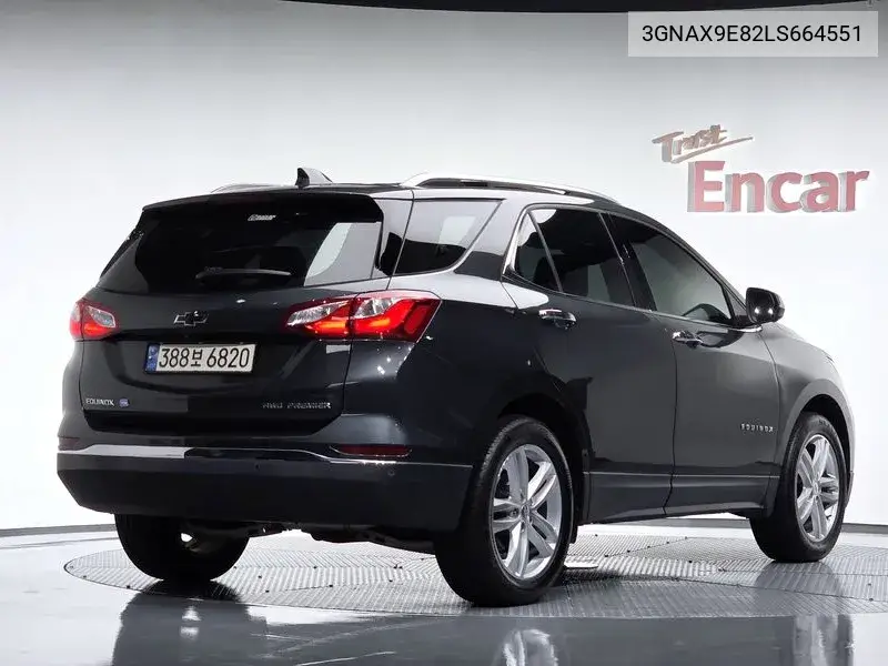 2020 CHEVROLET EQUINOX VIN 3GNAX9E82LS664551 — фото 2