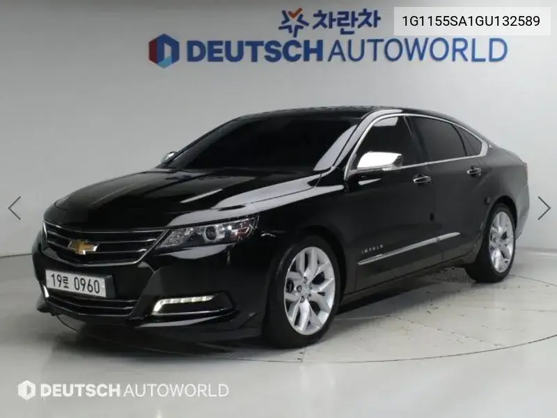 CHEVROLET IMPALA 2016, VIN 1G1155SA1GU132589