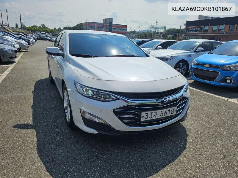 2019 CHEVROLET MALIBU VIN KLAZA69CDKB101867 — фото 2