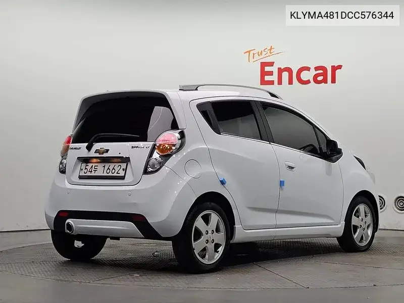 2011 CHEVROLET SPARK VIN KLYMA481DCC576344 — фото 2