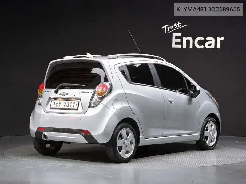 2012 CHEVROLET SPARK VIN KLYMA481DCC689655 — фото 2