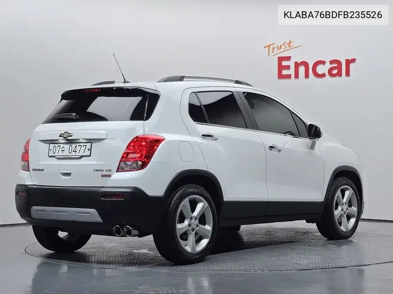 2015 CHEVROLET TRAX VIN KLABA76BDFB235526 — фото 2