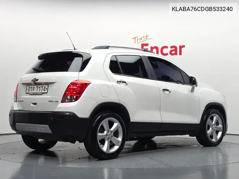 CHEVROLET TRAX 2015, VIN KLABA76CDGB533240