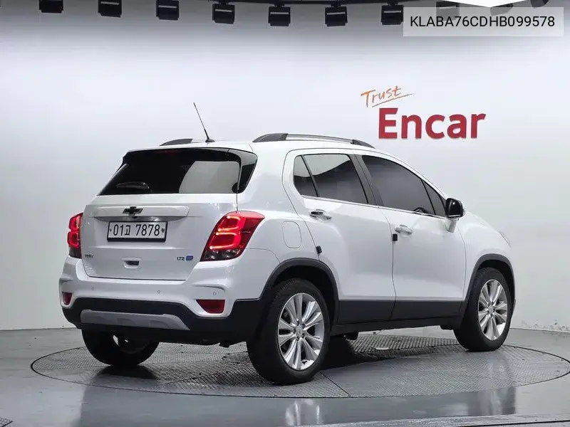 2017 CHEVROLET TRAX VIN KLABA76CDHB099578 — фото 2