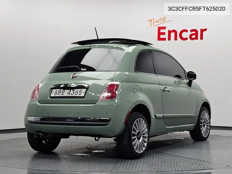 FIAT 500 2015, VIN 3C3CFFCR5FT625020