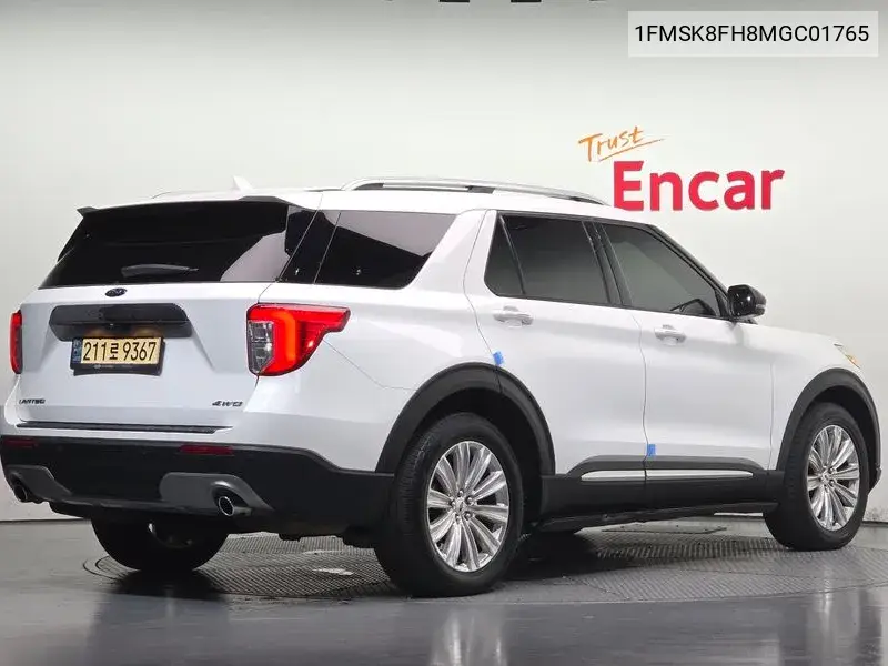 2021 FORD EXPLORER VIN 1FMSK8FH8MGC01765 — фото 2