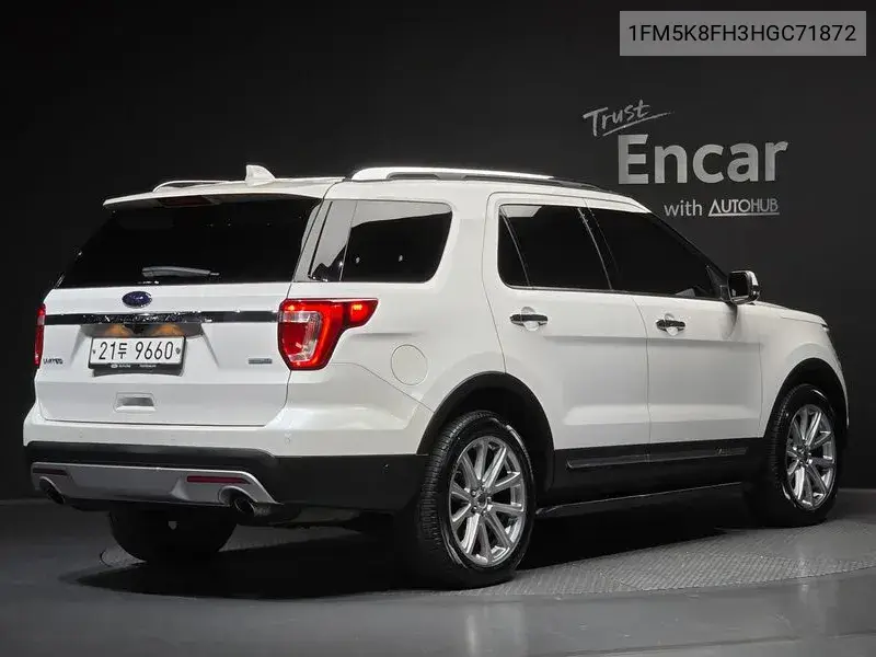 FORD EXPLORER 2017, VIN 1FM5K8FH3HGC71872