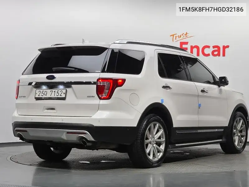 2017 FORD EXPLORER VIN 1FM5K8FH7HGD32186 — фото 2