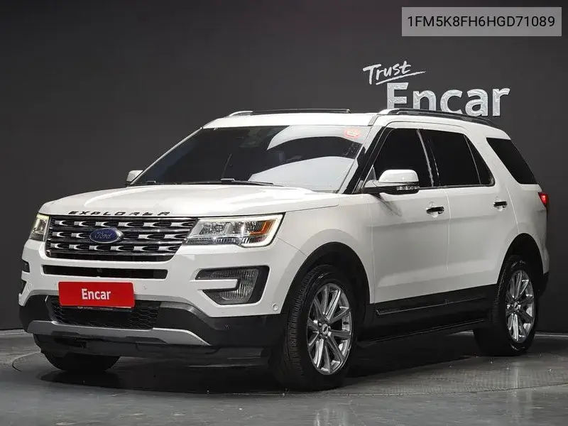 FORD EXPLORER 2017, VIN 1FM5K8FH6HGD71089