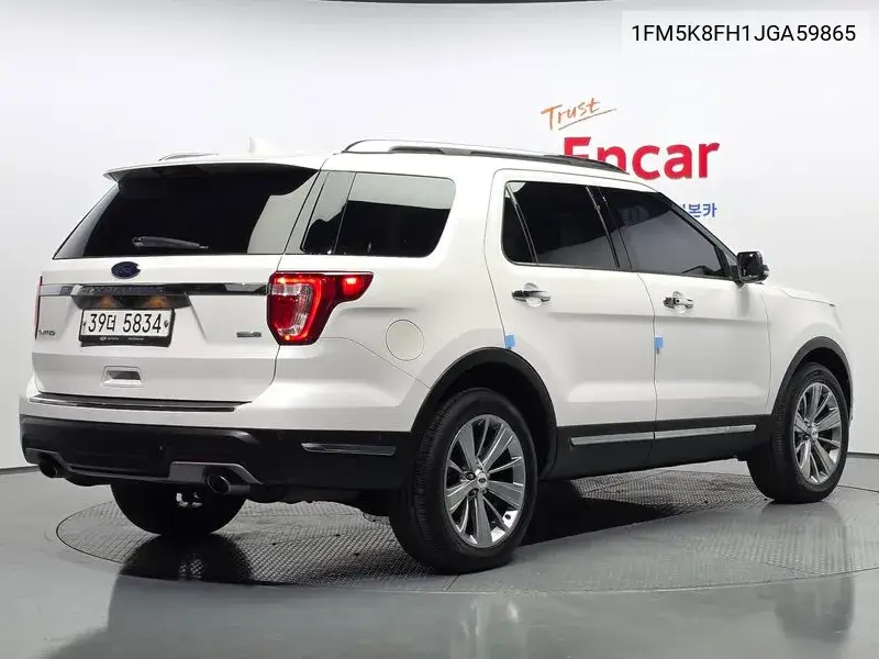 FORD EXPLORER 2018, VIN 1FM5K8FH1JGA59865