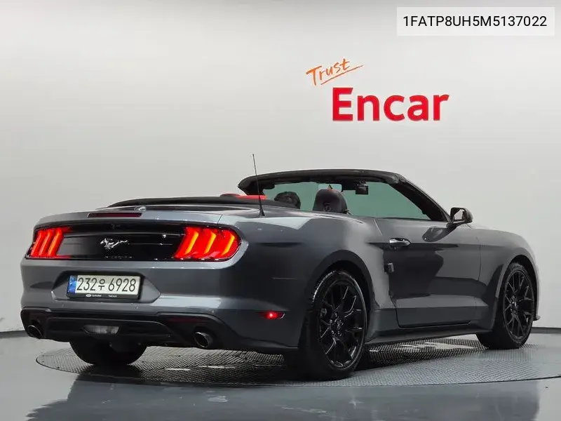 2021 FORD MUSTANG VIN 1FATP8UH5M5137022 — фото 2