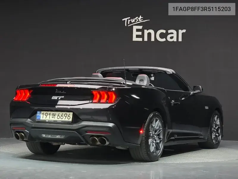 2024 FORD MUSTANG VIN 1FAGP8FF3R5115203 — фото 2