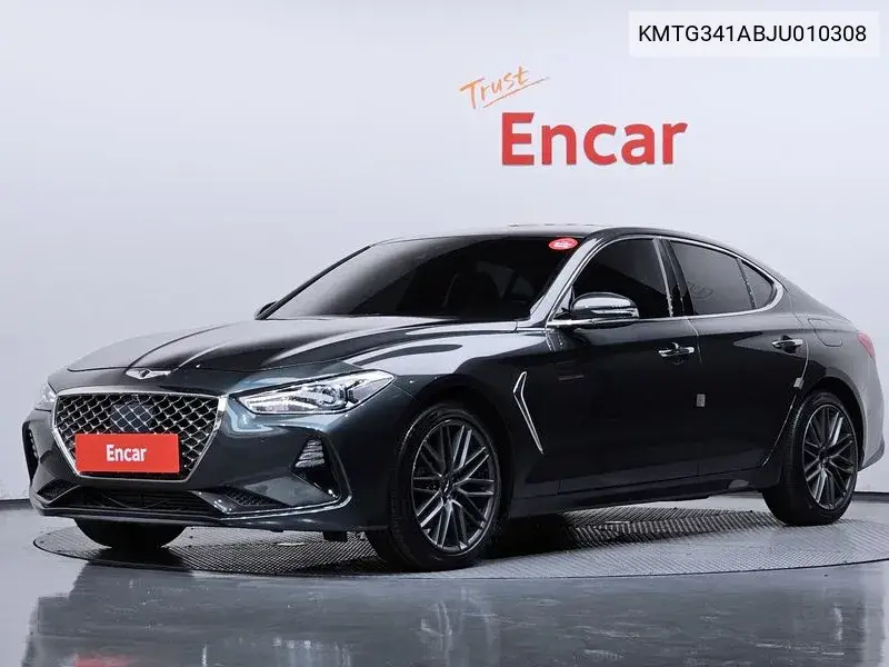 GENESIS G70 2018, VIN KMTG341ABJU010308