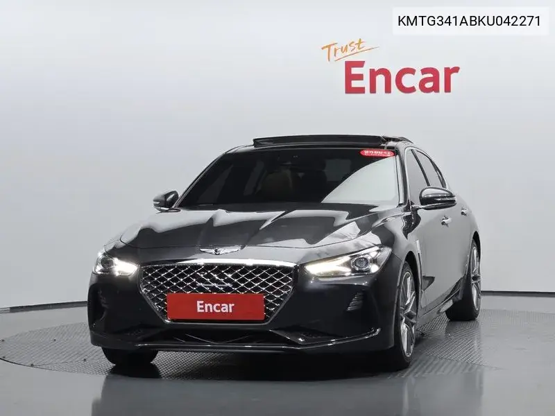 2019 GENESIS G70 VIN KMTG341ABKU042271 — фото 2